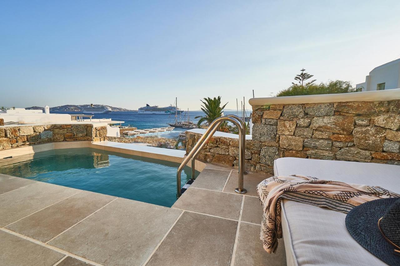 Aqua Mykonos Suites - Adults Only Túrlosz Kültér fotó