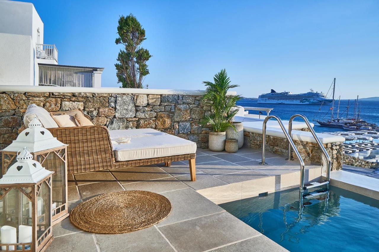 Aqua Mykonos Suites - Adults Only Túrlosz Kültér fotó