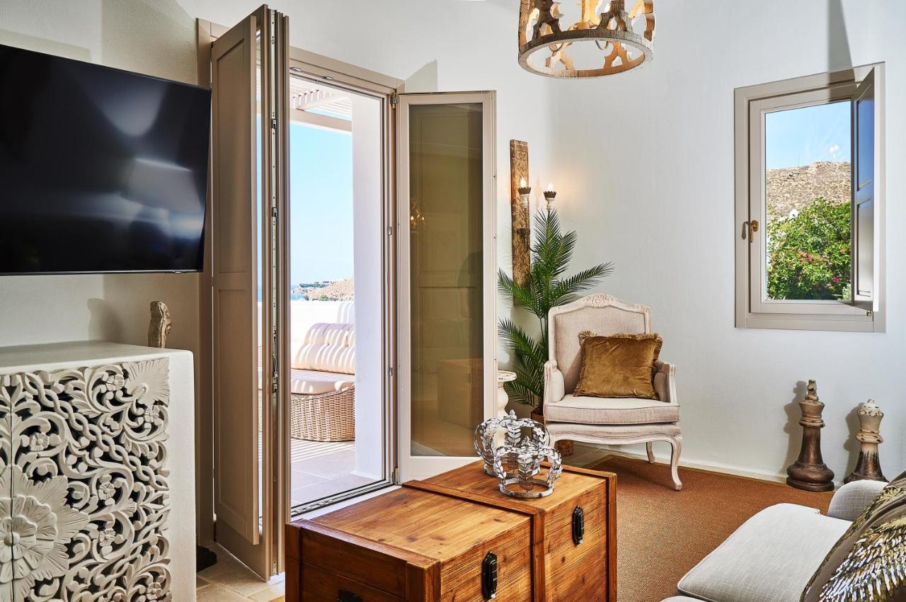 Aqua Mykonos Suites - Adults Only Túrlosz Kültér fotó