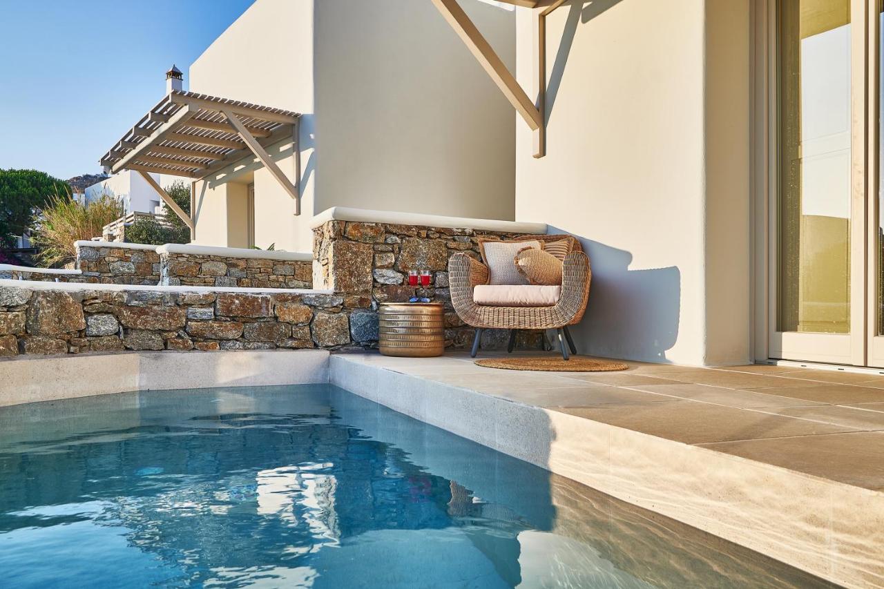 Aqua Mykonos Suites - Adults Only Túrlosz Kültér fotó