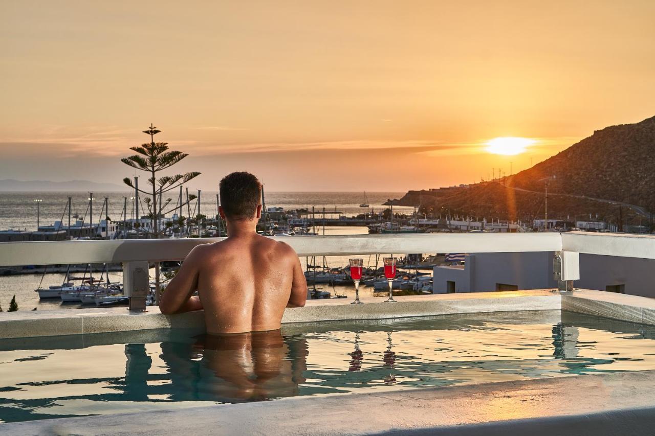 Aqua Mykonos Suites - Adults Only Túrlosz Kültér fotó