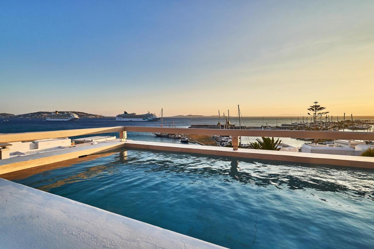 Aqua Mykonos Suites - Adults Only Túrlosz Kültér fotó