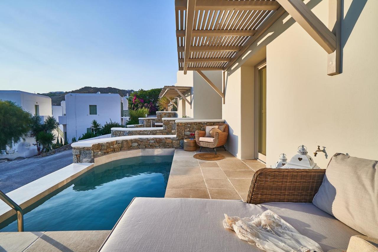 Aqua Mykonos Suites - Adults Only Túrlosz Kültér fotó