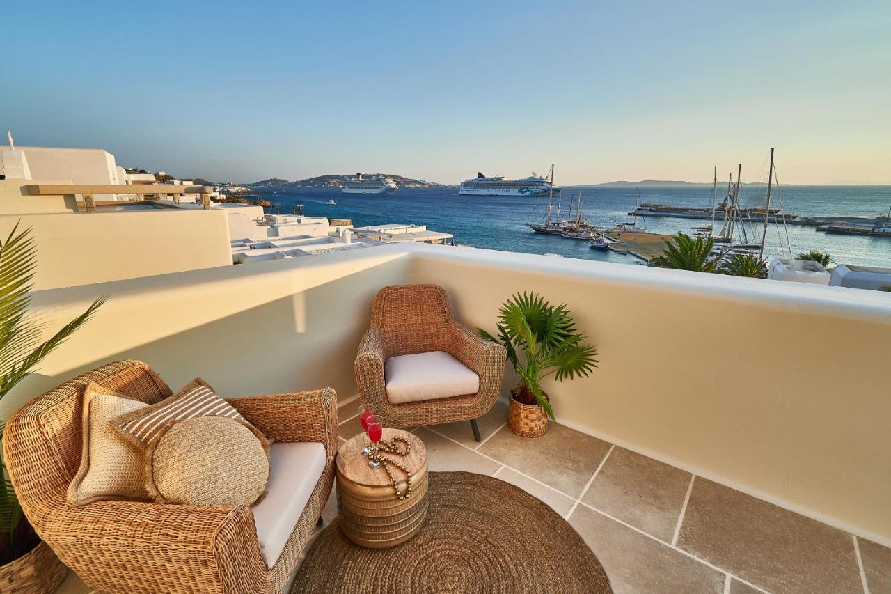 Aqua Mykonos Suites - Adults Only Túrlosz Kültér fotó
